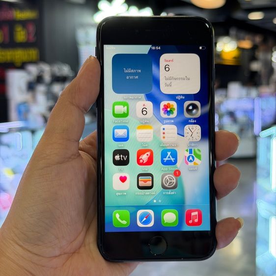 iPhone SE3 2022 64GB สีดำ เครื่องศูนย์ โมเดลTH ครบยกกล่อง🔥🔥 รูปที่ 2