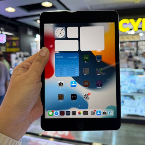 Apple 64 GB iPad mini4 64GB WiFi สีดำ เครื่องศูนย์ โมเดลTH สภาพสวยมาก🔥🔥