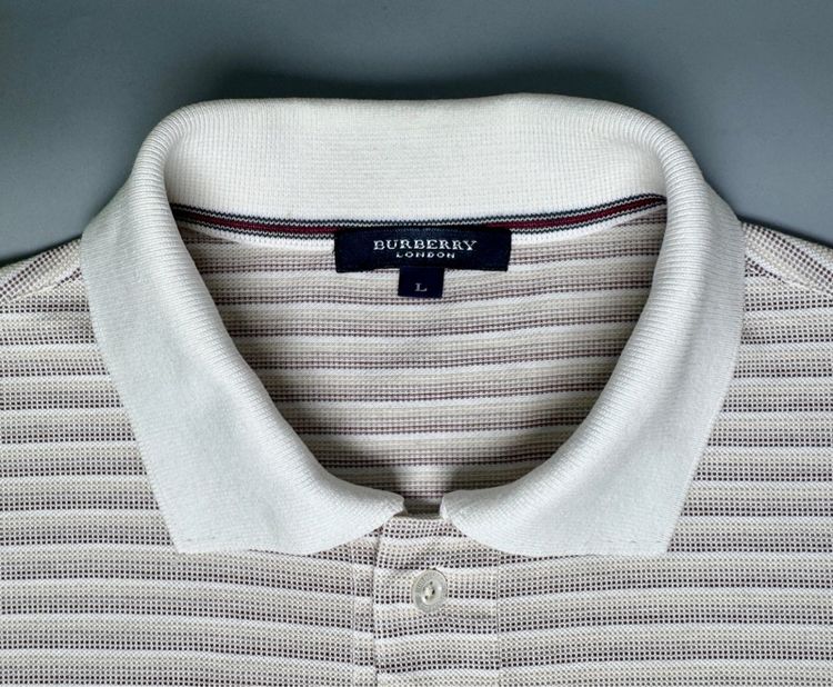⚠️รุ่นใหม่‼️เสื้อโปโล BURBERRY ของแท้ รุ่น LONDON  รุ่นแพง รูปที่ 8