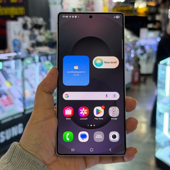 Galaxy S25 Ultra 256 GB Samsung S25 Ultra Titanium Whitesilver เครื่องศูนย์ สภาพสวยมากๆ จอ6.9นิ้ว แรม12รอม256 Snap8 Elite กล้อง200ล้าน(4ตัว)🔥🔥