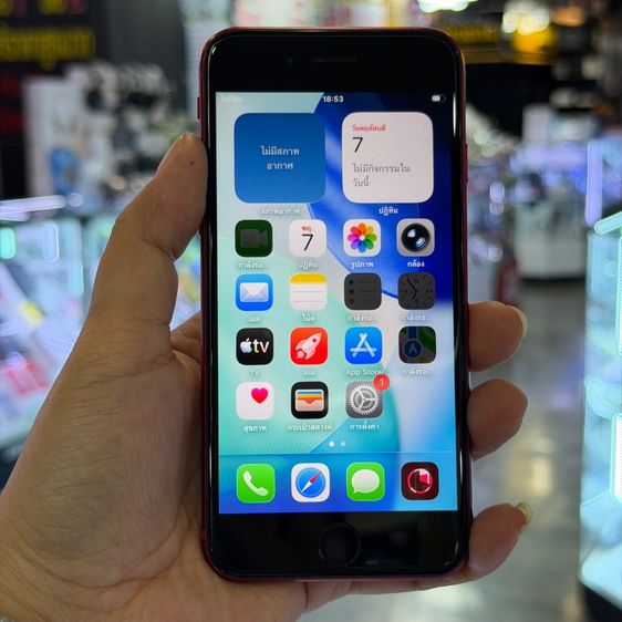 อื่นๆ 64 GB iPhone SE3 2022 64GB สีแดง เครื่องศูนย์ โมเดลTH สภาพสวยมากๆ รองรับ5G 🔥🔥