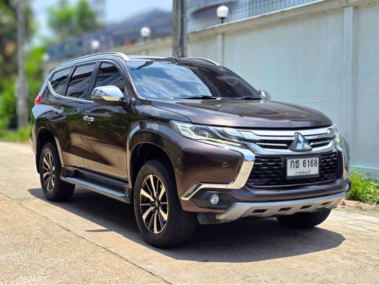 Mitsubishi Pajero Sport 2015 2.5 GT 4WD Utility-car ดีเซล ไม่ติดแก๊ส เกียร์อัตโนมัติ น้ำตาล