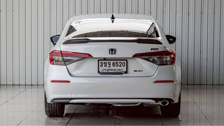 Honda Civic 2022 2.0 eHEV RS Sedan ปลั๊กอินไฮบริด (PHEV) ไม่ติดแก๊ส เกียร์อัตโนมัติ ขาว รูปที่ 3