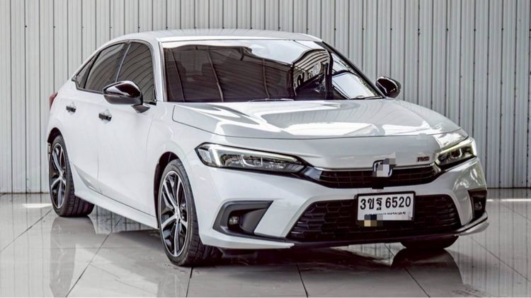 Honda Civic 2022 2.0 eHEV RS Sedan ปลั๊กอินไฮบริด (PHEV) ไม่ติดแก๊ส เกียร์อัตโนมัติ ขาว รูปที่ 2