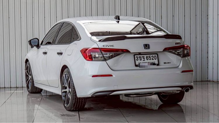 Honda Civic 2022 2.0 eHEV RS Sedan ปลั๊กอินไฮบริด (PHEV) ไม่ติดแก๊ส เกียร์อัตโนมัติ ขาว รูปที่ 4
