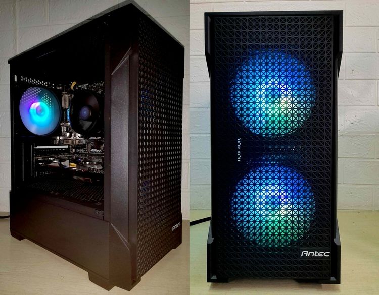 อื่นๆ อื่นๆ วินโดว์ มากกว่า 128 กิกะไบต์ ใช่ 💥 Com เล่นเกมส์ ทำงาน กราฟิก 3D 💥 CPU RYZEN5 1400 + RX 460 OC 4 GB + RAM 16 GB + SSD 256 GB 💥