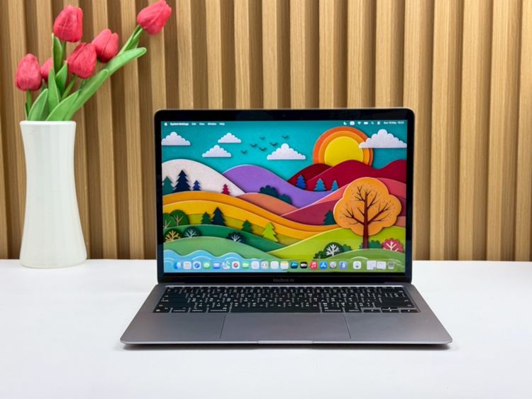 Apple แมค โอเอส 8 กิกะไบต์ อื่นๆ ไม่ใช่ MacBook Air 13-inch M1,2020 Ram8GB SSD512GB SpaceGray