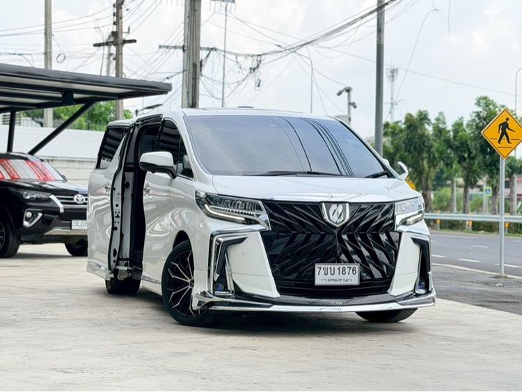 รถ Toyota Alphard 2.5 S C-Package สี ขาว