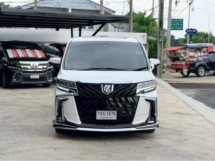 Toyota Alphard 2022 2.5 S C-Package Van ไฟฟ้า ไม่ติดแก๊ส เกียร์อัตโนมัติ ขาว รูปที่ 3