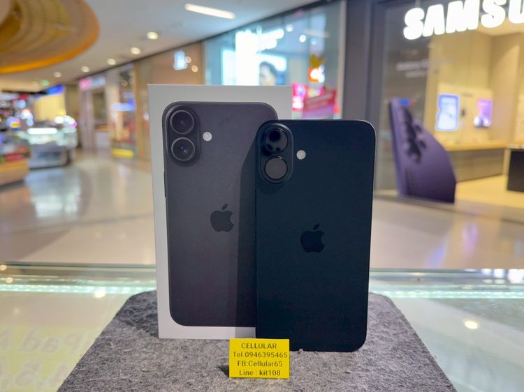 อื่นๆ 128 GB iPhone 16 Plus 128GB สวยไร้รอย เครื่องไทย ครบกล่อง