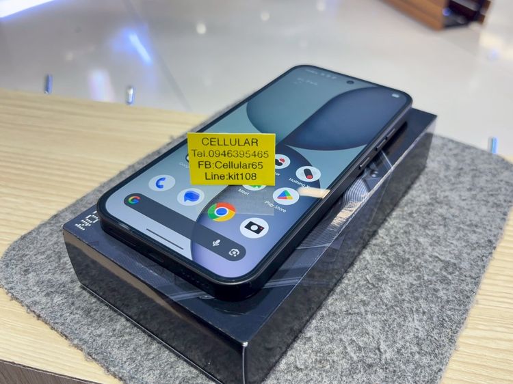 Nothing Phone (4a) 256GB เพิ่งใช้ไม่กี่วัน ประกันศูนย์ไทยเกือบปี ครบกล่อง รูปที่ 4