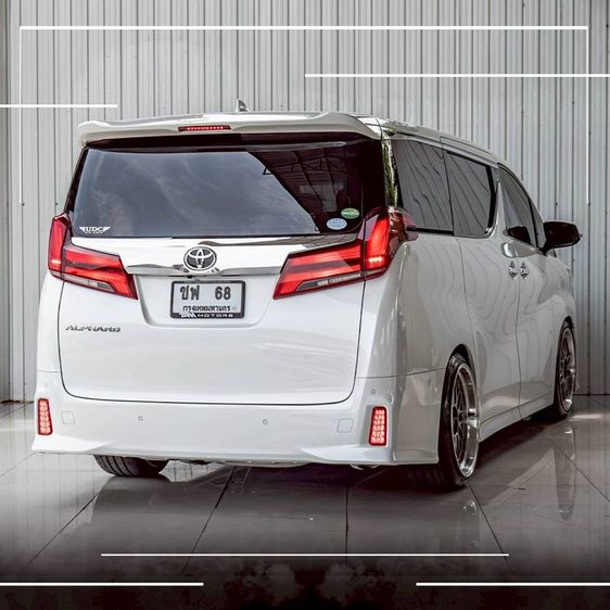 Toyota Alphard 2019 2.5 S C-Package Van เบนซิน ไม่ติดแก๊ส เกียร์อัตโนมัติ ขาว รูปที่ 4