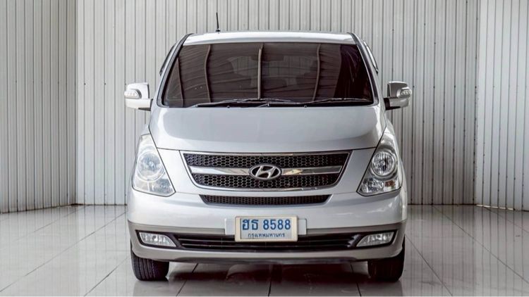 Hyundai H-1 2011 2.5 Deluxe Van ดีเซล ไม่ติดแก๊ส เกียร์อัตโนมัติ เทา รูปที่ 3