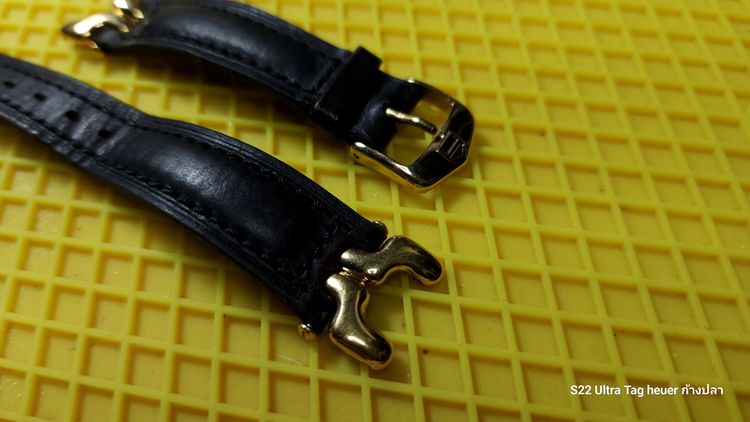 สายหนัง Tag heuer เเท้ มือสองสภาพดี boydize