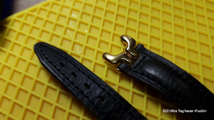 สายหนัง Tag heuer เเท้ มือสองสภาพดี boysize รูปที่ 2