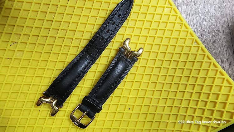 สายหนัง Tag heuer เเท้ มือสองสภาพดี boysize รูปที่ 4
