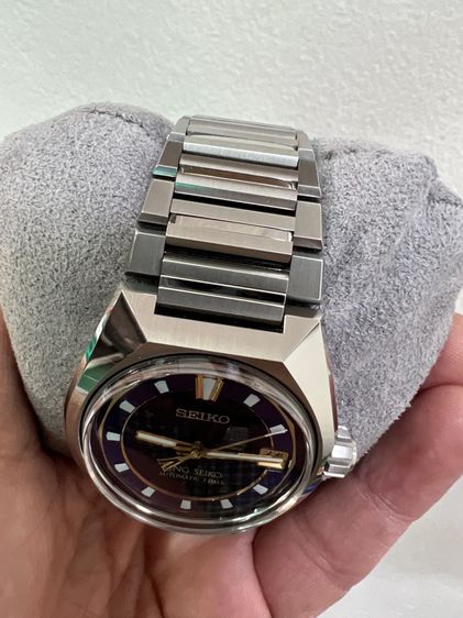 KING SEIKO หน้าม่วง กล่อง ใบ ครบ 2025 รูปที่ 4