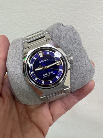 KING SEIKO หน้าม่วง กล่อง ใบ ครบ 2025 รูปที่ 5