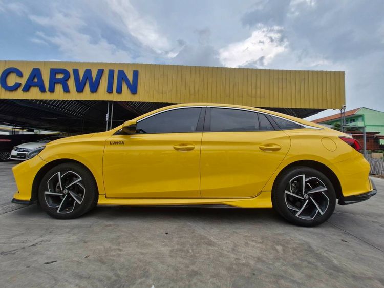 MG MG5 2022 1.5 X Sedan เบนซิน ไม่ติดแก๊ส เกียร์อัตโนมัติ เหลือง รูปที่ 4