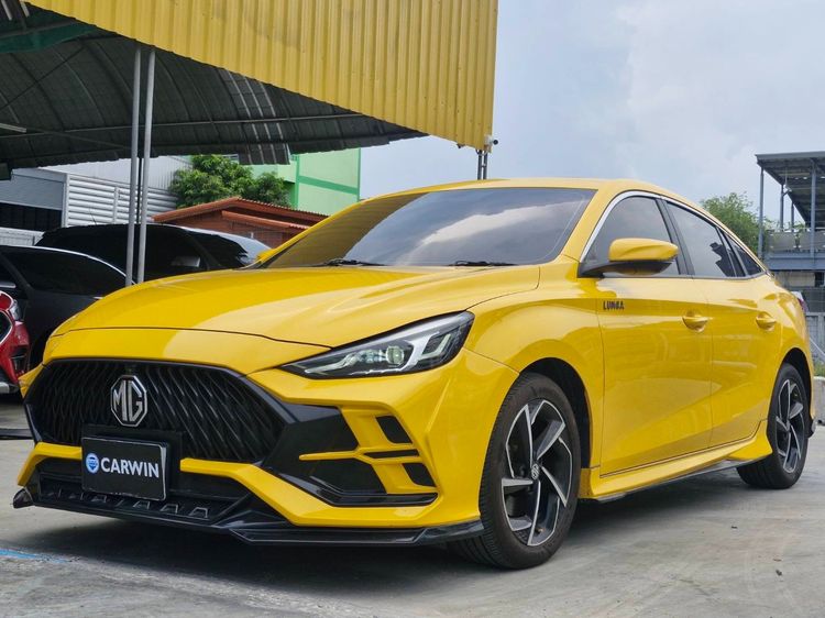 MG MG5 2022 1.5 X Sedan เบนซิน ไม่ติดแก๊ส เกียร์อัตโนมัติ เหลือง