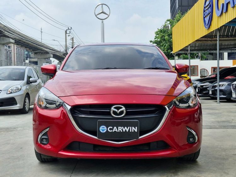 Mazda Mazda 2 2018 1.3 High Connect Sedan เบนซิน ไม่ติดแก๊ส เกียร์อัตโนมัติ แดง รูปที่ 2