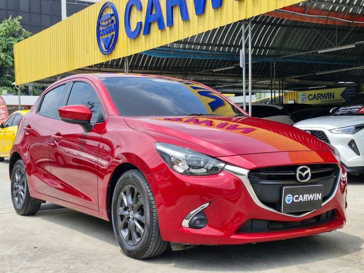 Mazda Mazda 2 2018 1.3 High Connect Sedan เบนซิน ไม่ติดแก๊ส เกียร์อัตโนมัติ แดง รูปที่ 3