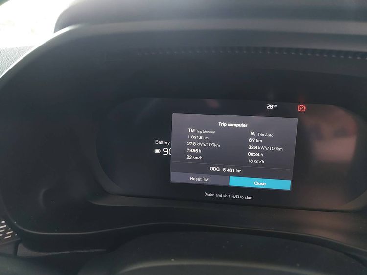 Volvo XC40 2022 Recharge Pure Electric Utility-car ไฟฟ้า เกียร์อัตโนมัติ เขียว รูปที่ 2