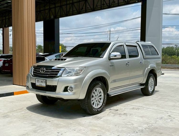 รถ Toyota Hilux Vigo 2.5 Double Cab E Prerunner VN Turbo สี เทา