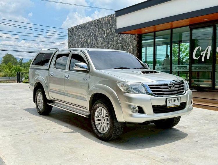 Toyota Hilux Vigo 2013 2.5 Double Cab E Prerunner VN Turbo Pickup ดีเซล ไม่ติดแก๊ส เกียร์อัตโนมัติ เทา รูปที่ 3