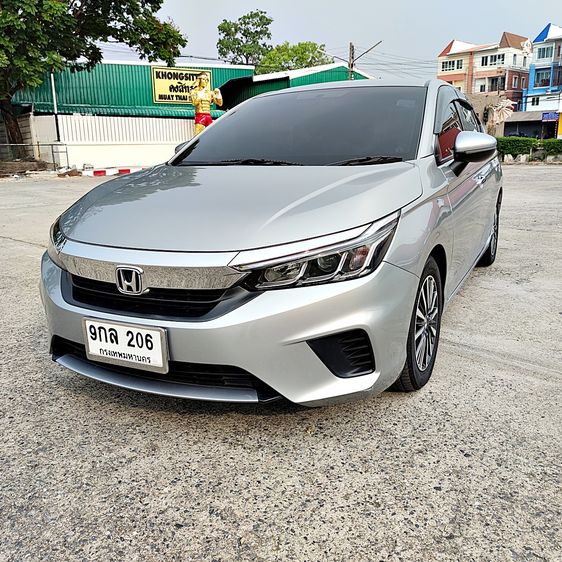 รถ Honda City 1.0 SV สี บรอนซ์เงิน