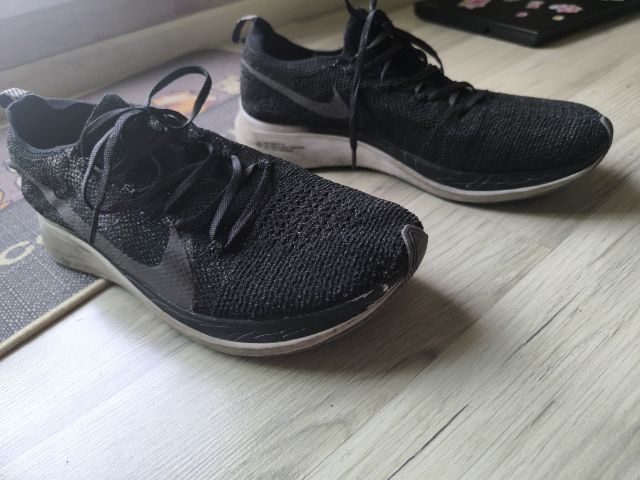ผู้ชาย ดำ รองเท้าวิ่ง Nike zoom fly flyknit