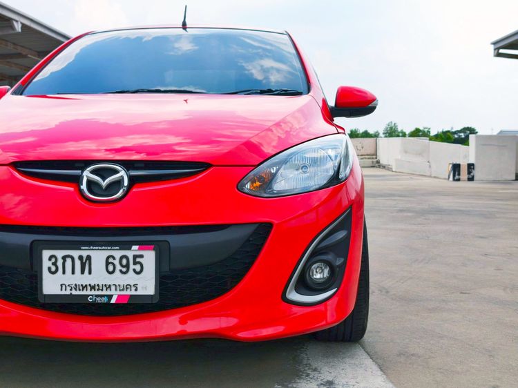 Mazda Mazda 2 2014 1.5 Groove Sedan เบนซิน ไม่ติดแก๊ส เกียร์อัตโนมัติ แดง รูปที่ 2