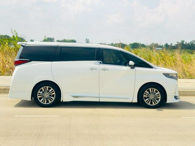 Toyota Alphard 2025 2.5 Hybrid Van เบนซิน ไม่ติดแก๊ส เกียร์อัตโนมัติ ขาว รูปที่ 4