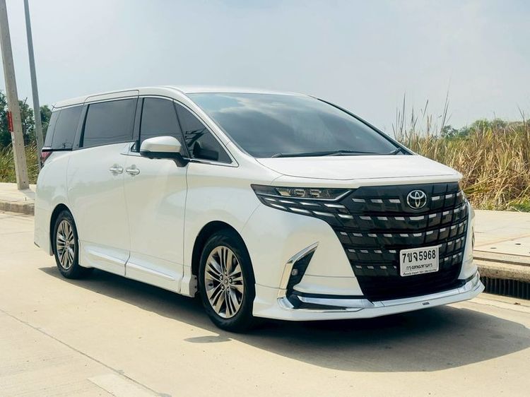 Toyota Alphard 2025 2.5 Hybrid Van เบนซิน ไม่ติดแก๊ส เกียร์อัตโนมัติ ขาว รูปที่ 3