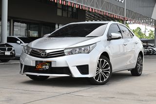 Toyota Corolla Altis 1.8 E ปี 2014 รถบ้านมือเดียวออกห้าง ประวัติเช็กศูนย์ครบ ไม่เคยติดแก๊ส (รหัสสินค้า EAHA)