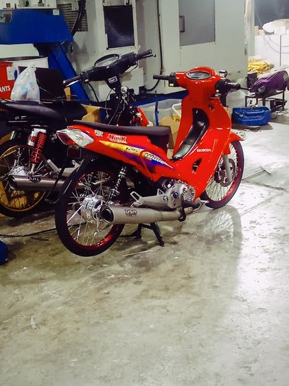 เวฟ125 สี่วาล์ว เครื่องอวตาล450cc.สีแดง ใช้งานน้อย รูปที่ 12
