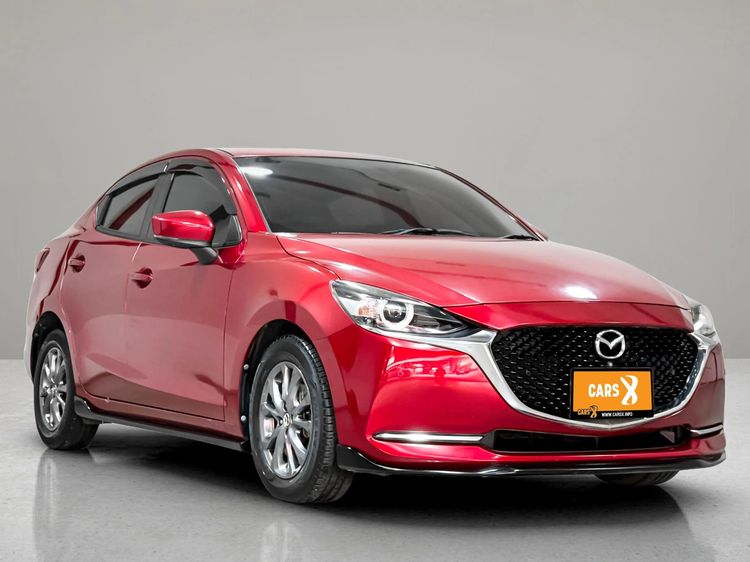 Mazda Mazda 2 2019 1.3 SP Sedan เบนซิน ไม่ติดแก๊ส เกียร์อัตโนมัติ แดง รูปที่ 3