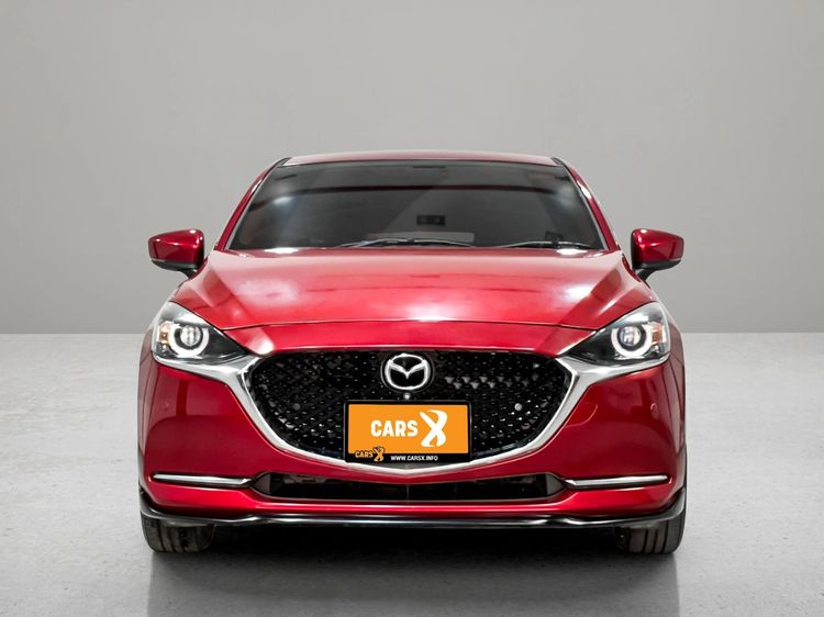 Mazda Mazda 2 2019 1.3 SP Sedan เบนซิน ไม่ติดแก๊ส เกียร์อัตโนมัติ แดง รูปที่ 2