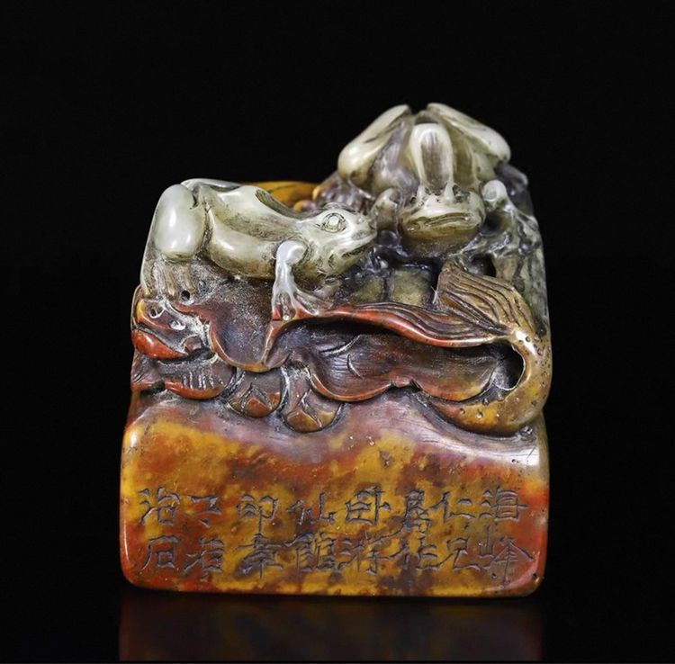 ✨ตราประทับหินโชวซาน (Shoushan Stone) 