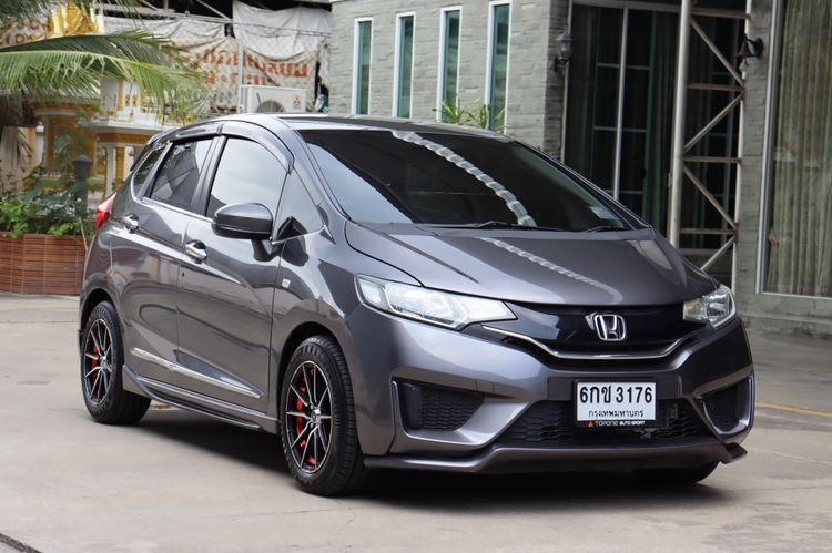 Honda Jazz 2017 1.5 V+ Sedan เบนซิน ไม่ติดแก๊ส เกียร์อัตโนมัติ เทา รูปที่ 3