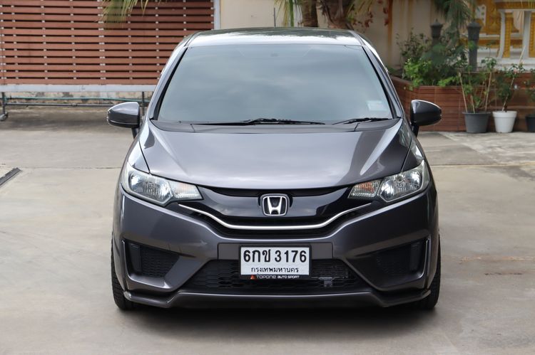 Honda Jazz 2017 1.5 V+ Sedan เบนซิน ไม่ติดแก๊ส เกียร์อัตโนมัติ เทา รูปที่ 2