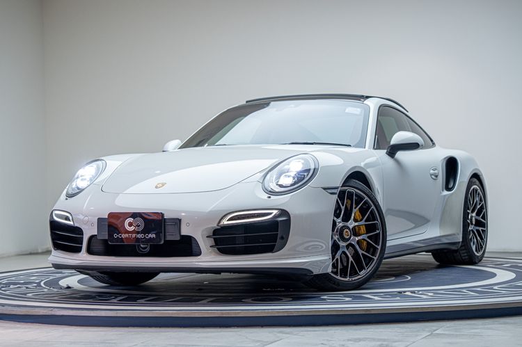 รถ Porsche 911 Turbo 3.8 สี ขาว