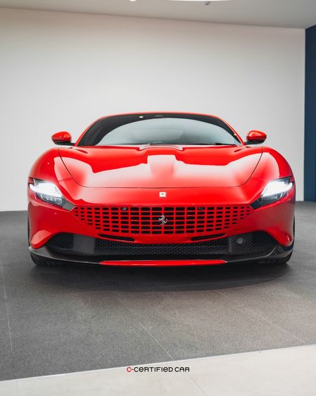 Ferrari Roma 2022 3.9 V8 Coupe Sedan เบนซิน ไม่ติดแก๊ส เกียร์อัตโนมัติ แดง รูปที่ 3