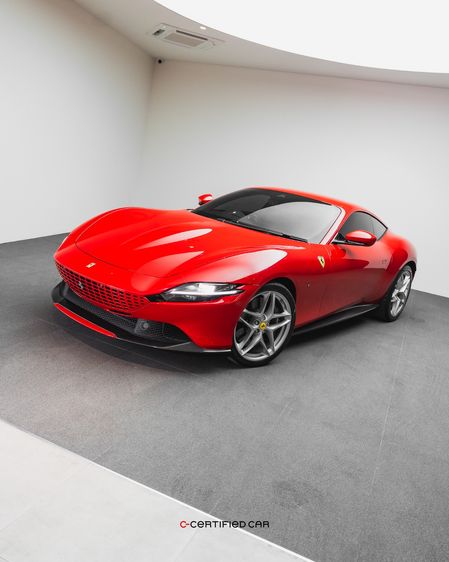 Ferrari Roma 2022 3.9 V8 Coupe Sedan เบนซิน ไม่ติดแก๊ส เกียร์อัตโนมัติ แดง รูปที่ 2
