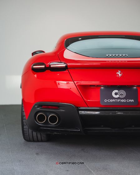 Ferrari Roma 2022 3.9 V8 Coupe Sedan เบนซิน ไม่ติดแก๊ส เกียร์อัตโนมัติ แดง รูปที่ 4
