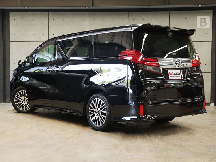 Toyota Alphard 2016 2.5 S C-Package Van เบนซิน ไม่ติดแก๊ส เกียร์อัตโนมัติ ดำ รูปที่ 4