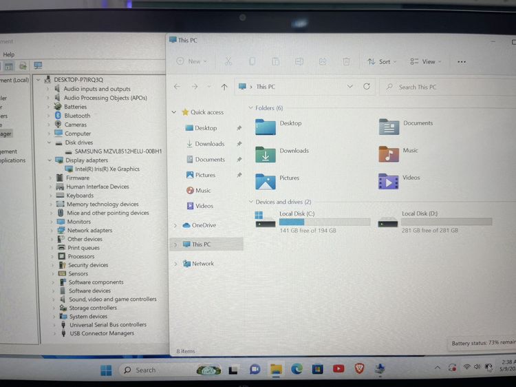 Hp pavillion X360 14-ek1051c1 i5 Gen สภาพสวย ใช้งานได้ดี ราคาถูกใจ รูปที่ 4
