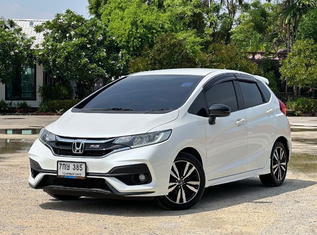 Honda Jazz 2018 1.5 RS i-VTEC Sedan เบนซิน ไม่ติดแก๊ส เกียร์อัตโนมัติ ขาว รูปที่ 4