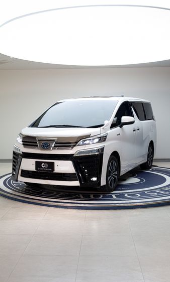 รถ Toyota Vellfire 2.5 HV X 4WD สี ขาว