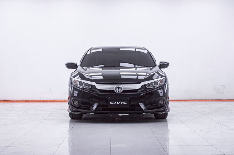 Honda Civic 2019 1.8 EL i-VTEC Sedan เบนซิน ไม่ติดแก๊ส เกียร์อัตโนมัติ ดำ รูปที่ 4